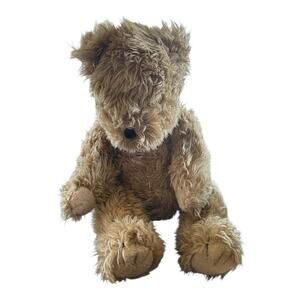 Ty Brown Teddy Bear Plush Stuffed Animal 17” 1989 Vintage